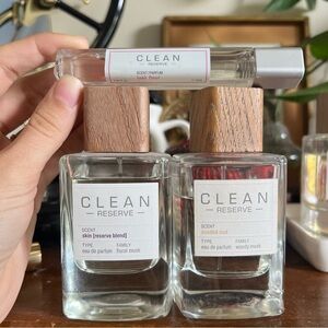 Clean Reserve Fragrance Lot - Skin, Sueded Oud, Lush Fleur
